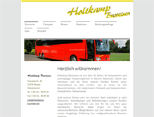 Tablet Screenshot of holtkamp-busreisen.de